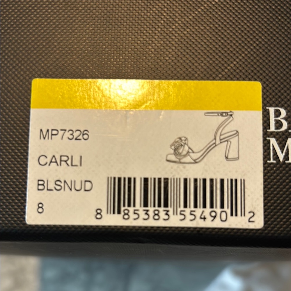 New Badgley Mischka Women's Carli Heeled Sandal - 8 - Picture 13 of 14
